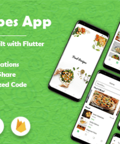 Food Recipes Flutter App (Android & iOS)