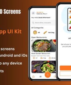 Foodie - Food Delivery React Native CLI Ui Kit