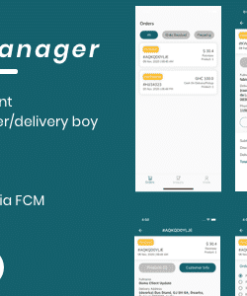 Foodie Vendor Manager for Groceries, Foods, Pharmacies, Stores Flutter App