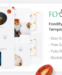 Foodify - Food HTML5 Template