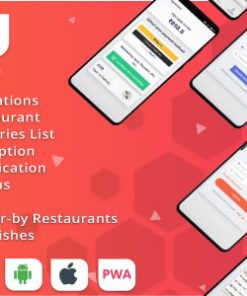 Foodlicious - Multi Restaurant Food Ordering platform developed on Ionic 5 and Laravel 7 admin panel