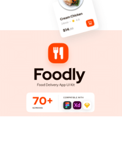 Foodly - Food Delivery App Flutter UI Template