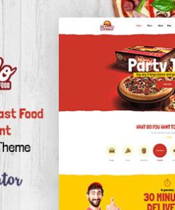 Foodo - Fast Food Restaurant WordPress Theme