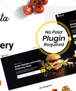 Foodota - Online Food Delivery WordPress Theme