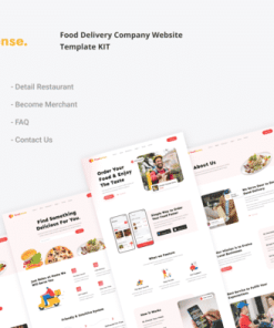 FoodSense | Food Delivery Elementor Template Kit