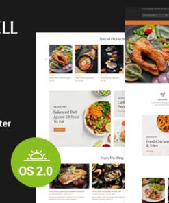 Foodshell - Sea Food Restaurant Store Shopify 2.0 Responsive Theme