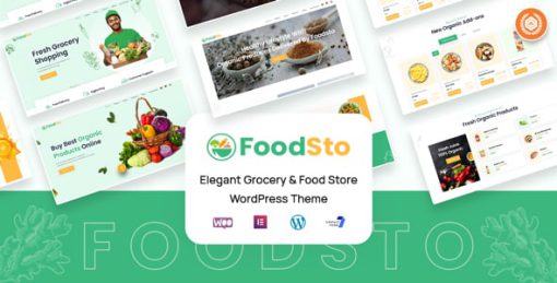 Foodsto : Grocery & Food Store WordPress Theme