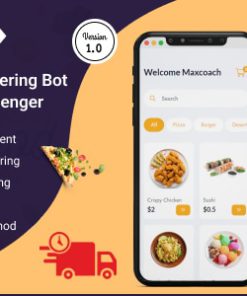 Foody Friend - A SAAS based Web App Food Ordering Bot For Telegram And Messenger