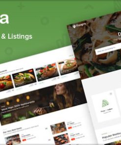 Foogra - Restaurants Directory & Listings WordPress Theme