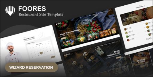 Foores - Restaurant Site Template