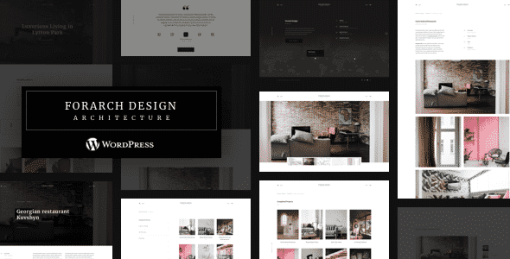 Forarch | Architecture WordPress Theme