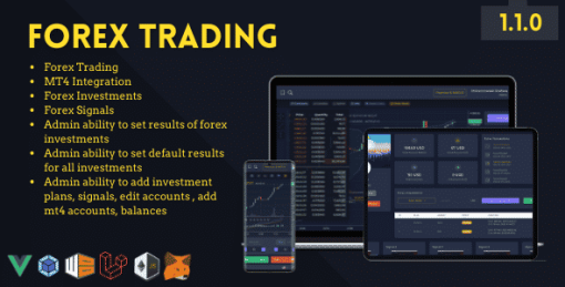 Forex Trading & Investment Addon For Bicrypto