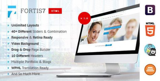 Fortis7 - Multipurpose Business Template