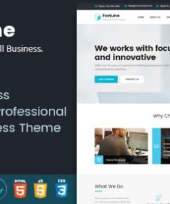 Fortune - Business Consulting and Professional Services WordPress Theme