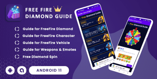 FreeFire Guide & Free FF Diamond(Android 11 Supported)