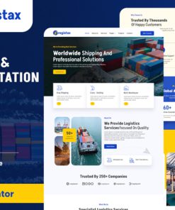 Fregistax - Cargo & Logistics Elementor Template Kit