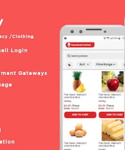 Freshly - Native Multi Vendor Grocery, Food, Pharmacy, Store Delivery Mobile App with Admin Panel