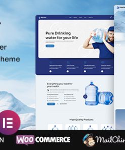 Freshter - Bottled Drinking Water Delivery WordPress Theme