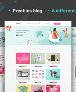 Fribbo - Freebies Blog WordPress Theme