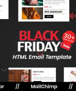 FridaySale - Responsive Email Template For Black Friday