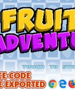 Fruit Adventure HTML5 Game - With Construct 3 All Source-code (.c3p)