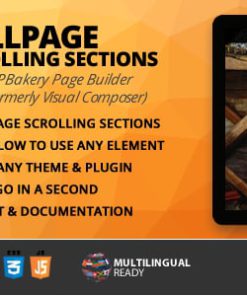 Fullpage Scrolling Sections Addon for WPBakery Page Builder (formerly Visual Composer)