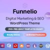 Funnelio - Digital Marketing & SEO Agency WordPress Elementor Theme