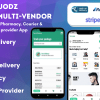 Fuodz – Grocery, Food, Pharmacy Courier & Service Provider + Backend + Driver & Vendor app