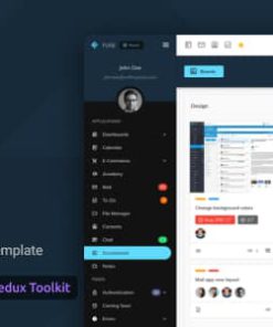 Fuse - React Admin Template Redux Toolkit Material Design React Hooks