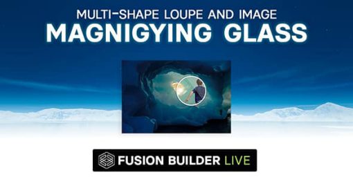 Fusion Builder Live Multi-Shape Loupe and Image Magnifying Glass for Avada Live (v6+)