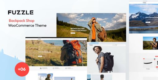 Fuzzle – Backpack WooCommerce Theme