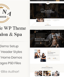 Fyna - Beauty salon and Spa WordPress Theme