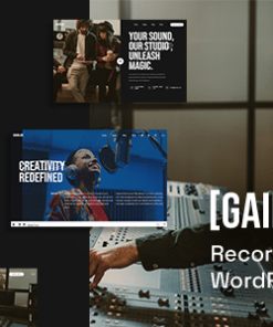 Gainlab - Music Recording Studio WordPress Theme