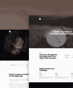 Gallant - Business & Portfolio HubSpot Theme