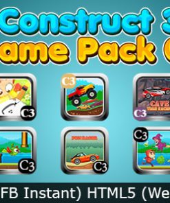 Game Collection 01 (Construct 3 | C3P | HTML5) 10 Games Admob and FB Instant Ready