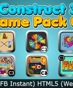 Game Collection 03 (Construct 3 | C3P | HTML5) 10 Games Admob and FB Instant Ready