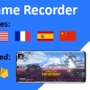 Game Recorder with Front Camera and Audio