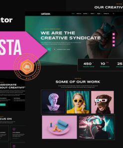 Gangsta - Creative Agency & Portfolio Elementor Template Kit