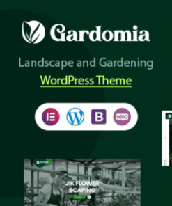 Gardomia - Landscape and Gardening WordPress Theme