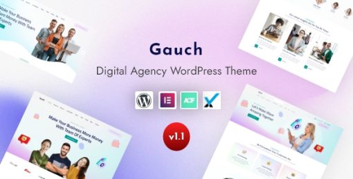 Gauch - Digital Agency WordPress Theme