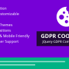 GDPR Cookie Law – jQuery GDPR Compliance Plugin