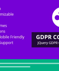 GDPR Cookie Law – jQuery GDPR Compliance Plugin