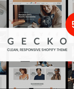 Gecko 5.0 - Responsive Shopify Theme - RTL support