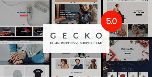 Gecko 5.0 - Responsive Shopify Theme - RTL support