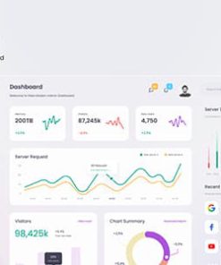 Geex - Modern Elegant Admin Dashboard UI Template Figma