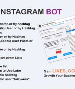 GENY instagram bot - Gain More Instagram Followers, Increase your Followers Now