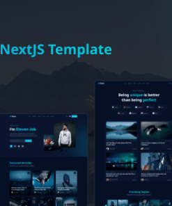 Genz - Creative Personal Blog Portfolio NextJS Template