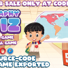 Geography QUIZ - HTML5 Game - With Construct 3 File