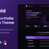 Gerold - Personal Portfolio WordPress Theme