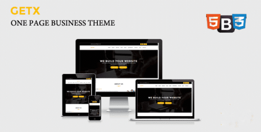 GetX - Onepage Business WordPress Theme